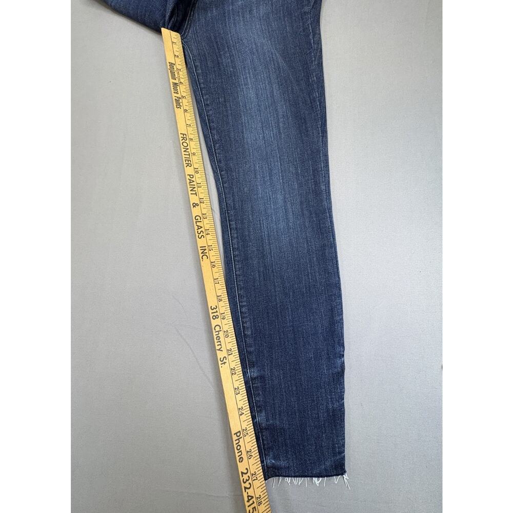 Judy Blue Skinny Fit Women’s 9/29 Raw Hem Dark Wash JB82628 - Picture 8 of 11
